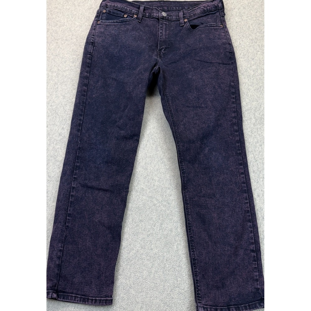 Levi's 541 Mens Straight Leg Jeans Purple Tinted Denim 5-Pocket Outdoor 32x30